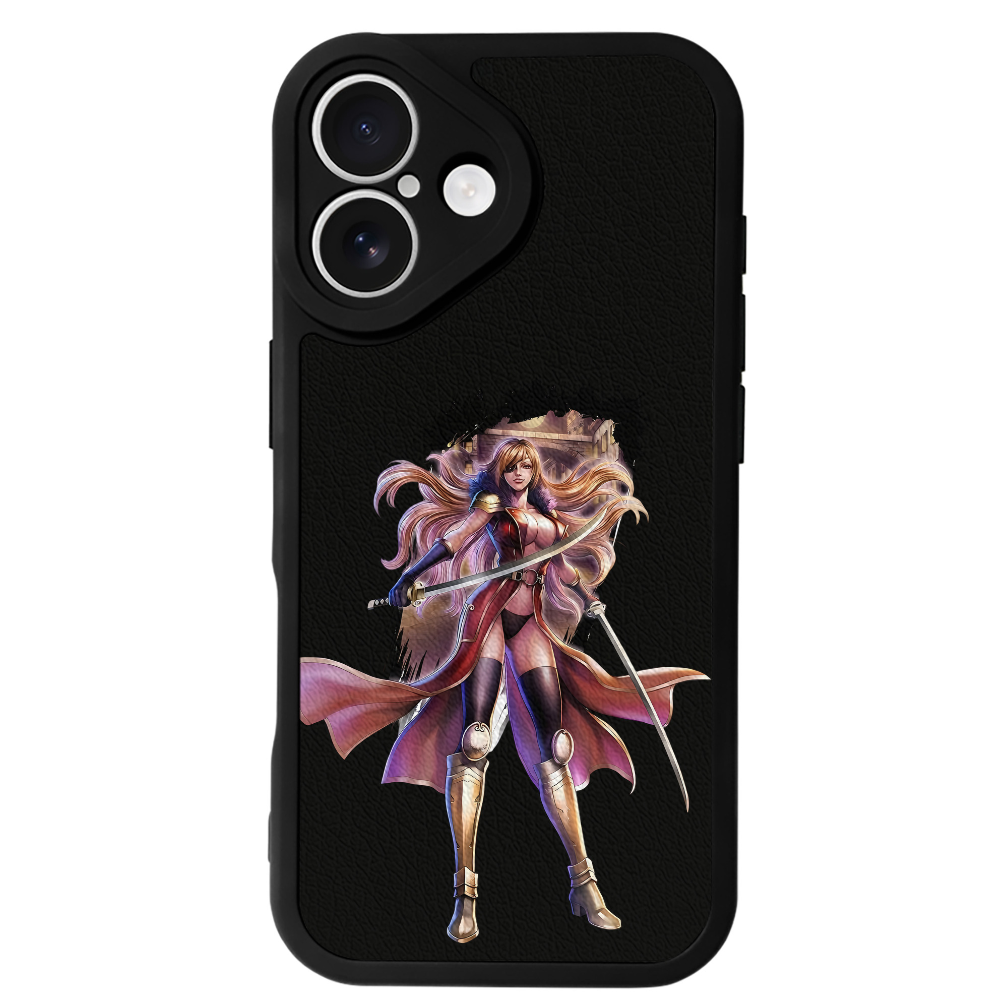 （画像用） 北斗の拳 Fist of the North Star 【iPhone 16シリーズ対応】シリコンスマホケース（レザー調） 材質：シリコン